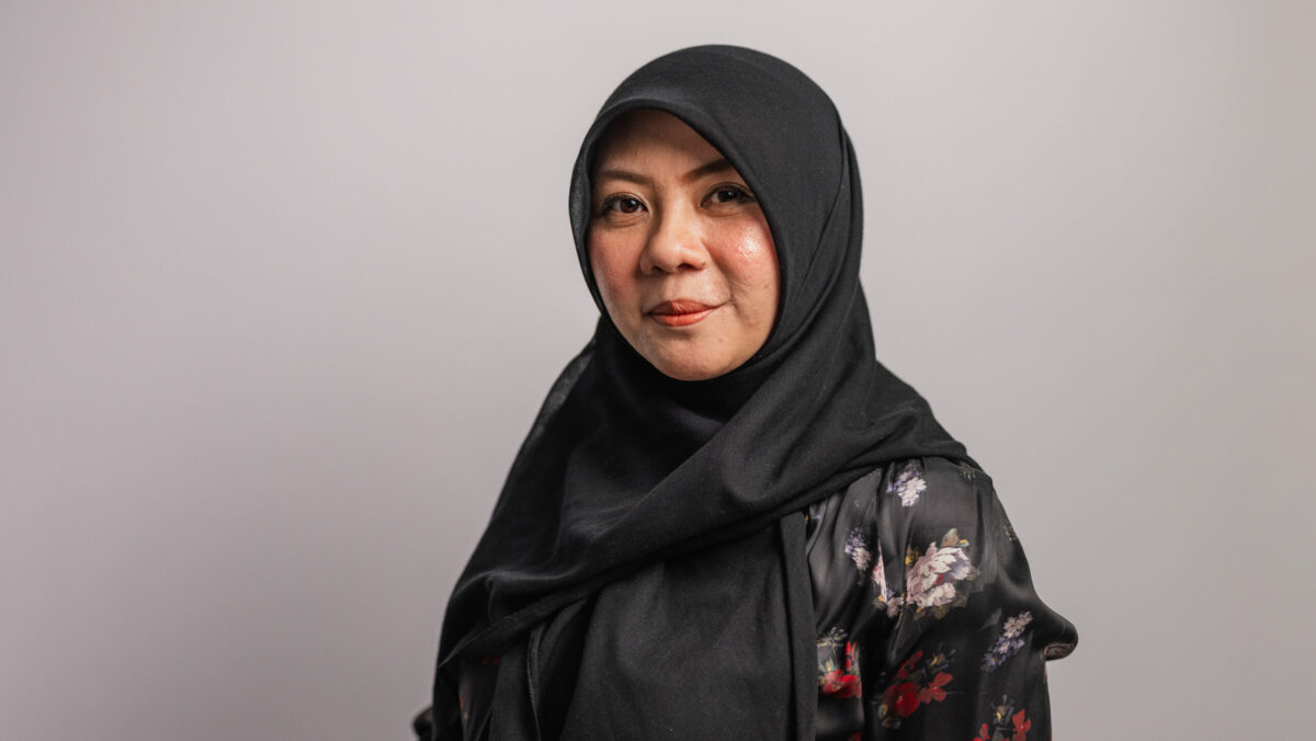 A headshot of MBA student Gilan.